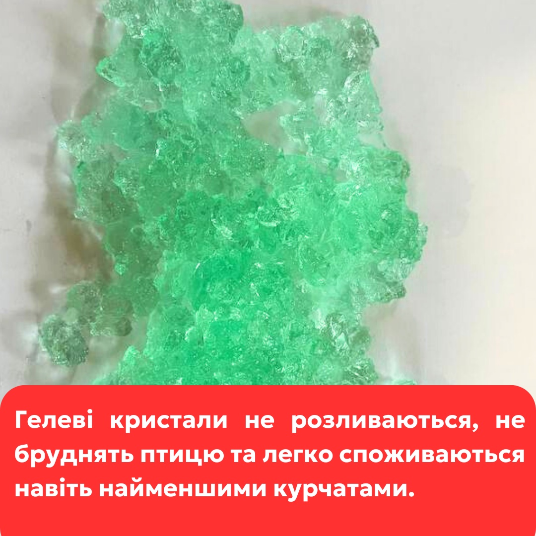 Премікс «Крапля Старту» (100 г) — Гелева підкормка для гідратації та антистресового захисту птиці