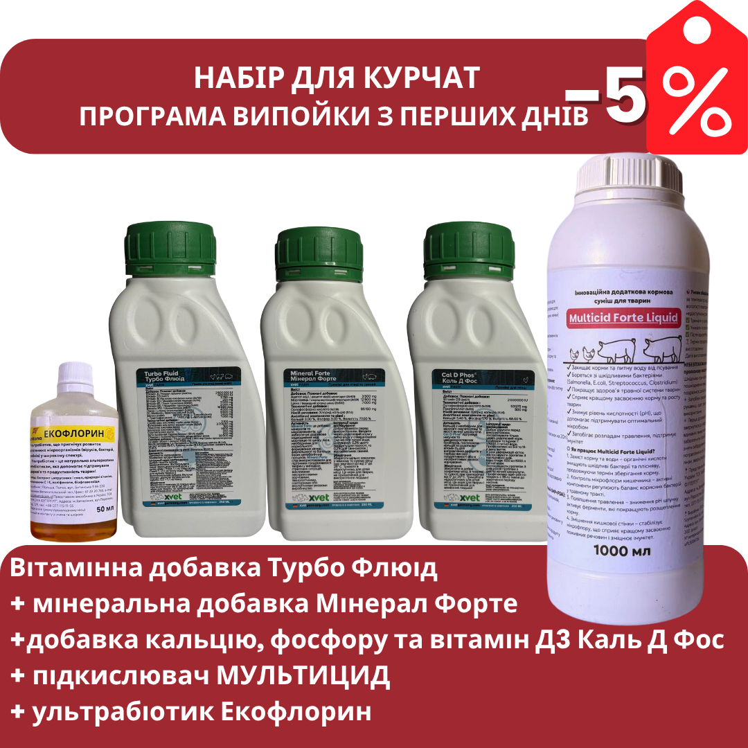 (Програма випойки для курчат з перших днів Програма випойки для курчат з перших днів